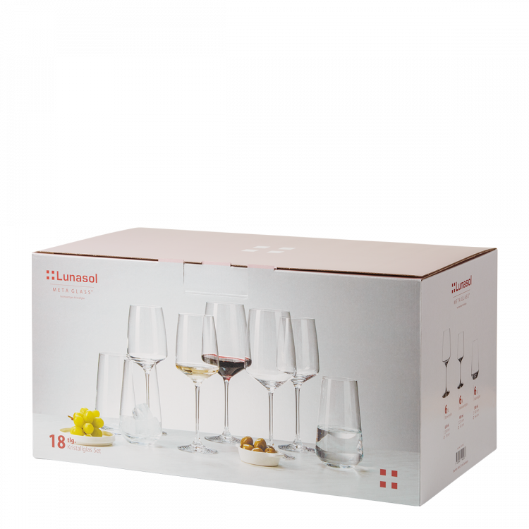 Starter set 18-tlg. - 21st Century Glas Lunasol
