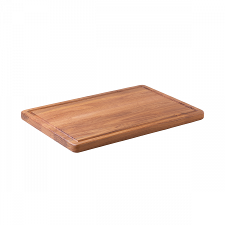 Schneidebrett mit Saftrille Teak 45.7 x 30.5 x 2.4 cm - GAYA Wooden