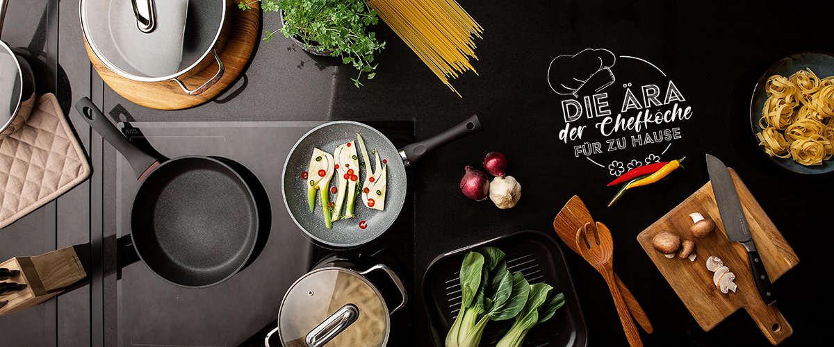 Kochen wie ein Sternekoch - professionelle Ausstattung für Zuhause