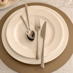 Tischset rund PVC Gold ø 38 cm Elements Ambiente