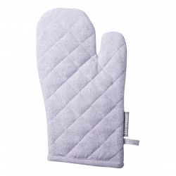 Ofenhandschuh 19 x 32 cm Silber Melange - Basic Ambiente