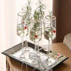 Champagner -Glas 250 ml Set 4-tlg. - 21st Glas Lunasol