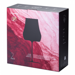 Bordeaux-Glas 530 ml Set 2-tlg. Green Wave Glas Lunasol