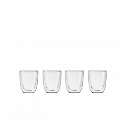 Glas BASIC Glas Double Wall 250 ml – Set 4 tlg.