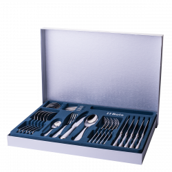 Besteckset 24 tlg. Baguette Original – Tafelmesser mit kurzer Klinge
