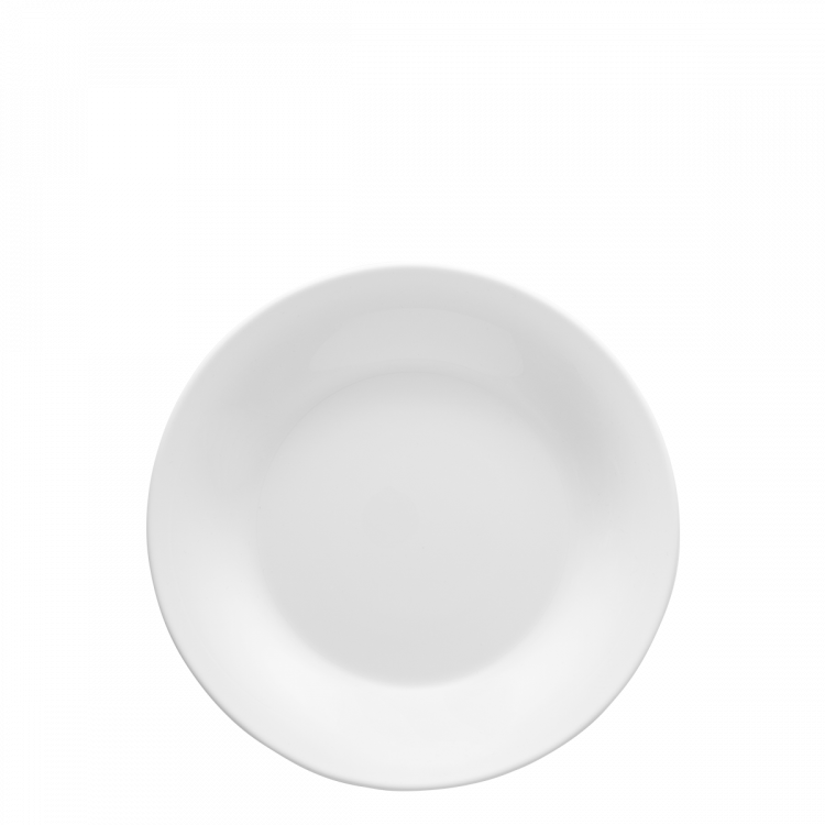 Teller 560 ml, 22.5 cm - Opal Glas weiss