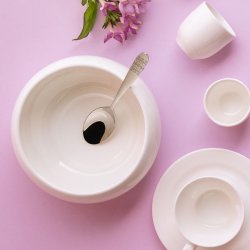Müslischale 12 cm - Premium Platinum Line