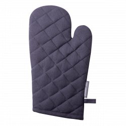 Ofenhandschuh 19 x 32 cm Stahlgrau - Basic Ambiente