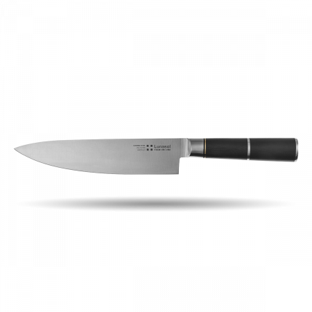 Küchenmesser 210 mm - S-Art Curator Premium Fiber schwarz