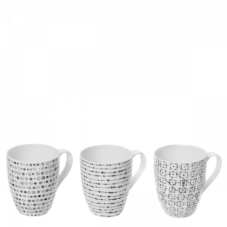 Becher-Set 320 ml Set 3 tlg. - Basic Dots