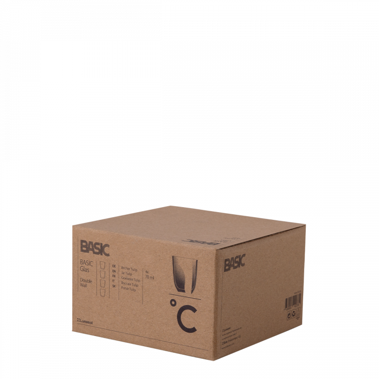 Glas BASIC Glas Double Wall 70 ml – Set 4 tlg.