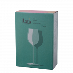 Rotweingläser 650 ml 2-tlg. Set – FLOW Glas Platinum Line