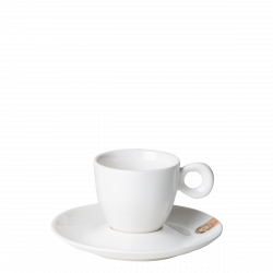 Mocca-Untere mit braunem Ornament 12,5 cm – Gaya RGB