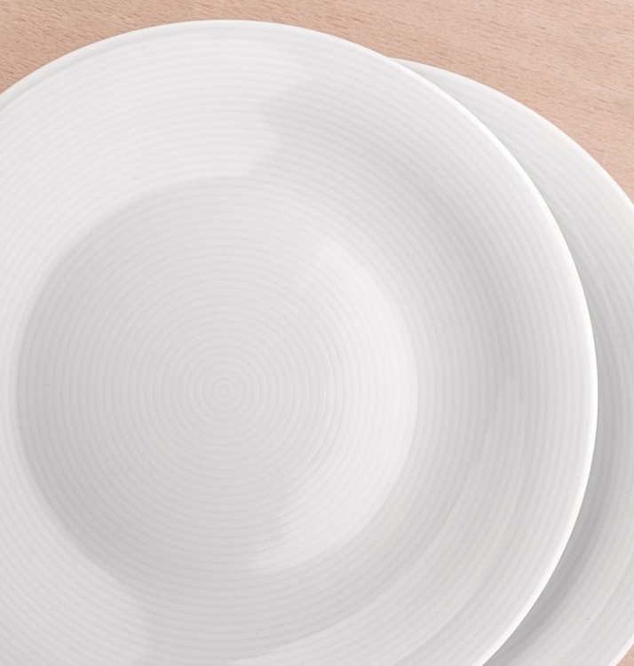 Teller flach Set 4 tlg. - Basic Chic