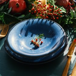 Teller tief 23 cm blue - Hotel Inn Chic color