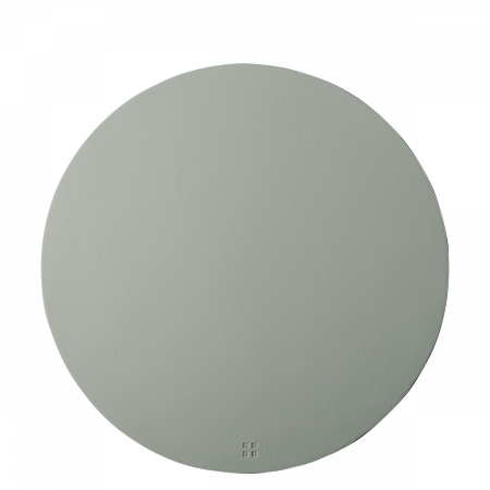 Tischset rund PVC Silber ø 38 cm Elements Ambiente