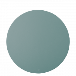 Tischset rund PVC hellblau ø 38 cm Elements Ambiente