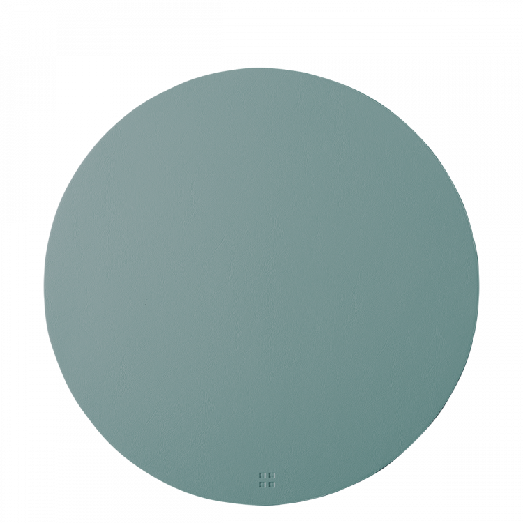 Tischset rund PVC hellblau ø 38 cm Elements Ambiente