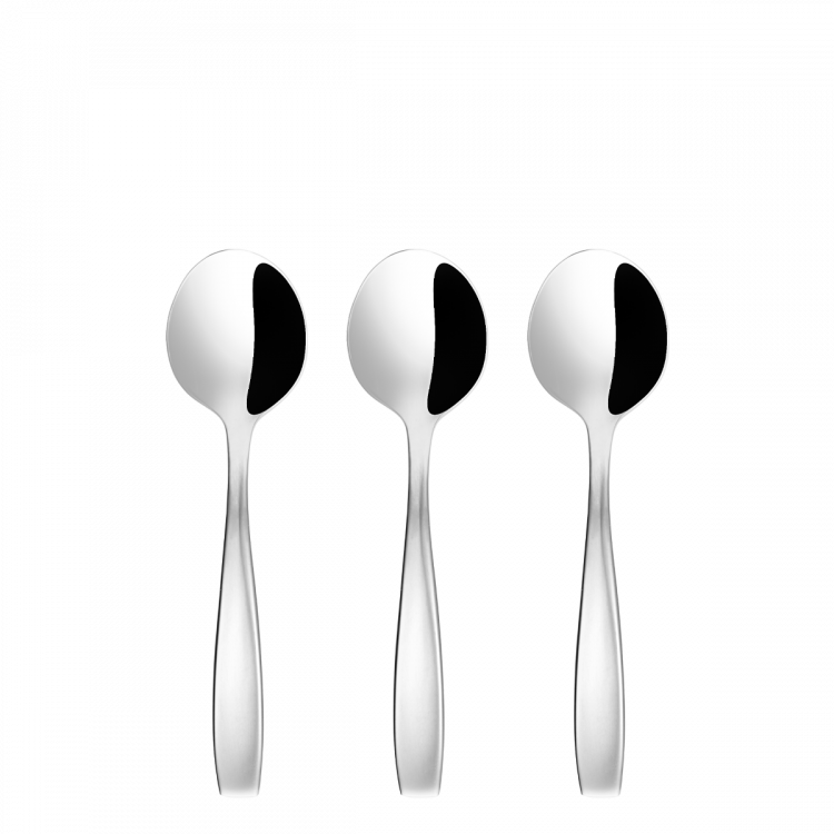 Moccalöffel - Set 3-tlg. - Europa II