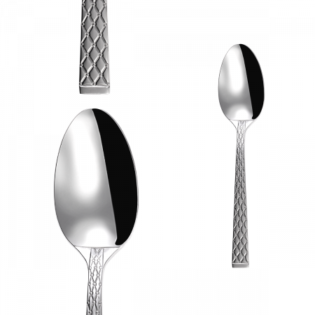Müsli/Dessertlöffel - Coco Deco poliert