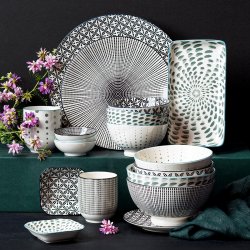 Porzellan Set 24-tlg. - Elements Asia Fire