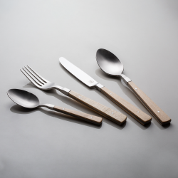 Besteckset 24-tlg. Image Maple Wood