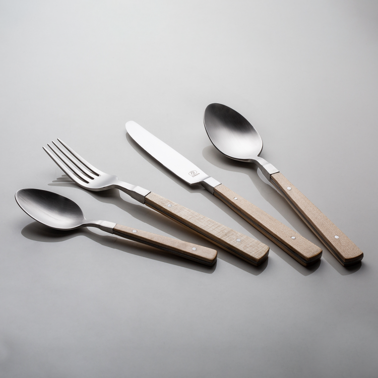 Besteckset 24-tlg. Image Maple Wood