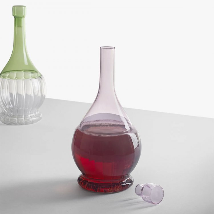 Flasche rosa/klar  1,1 l - Ichendorf