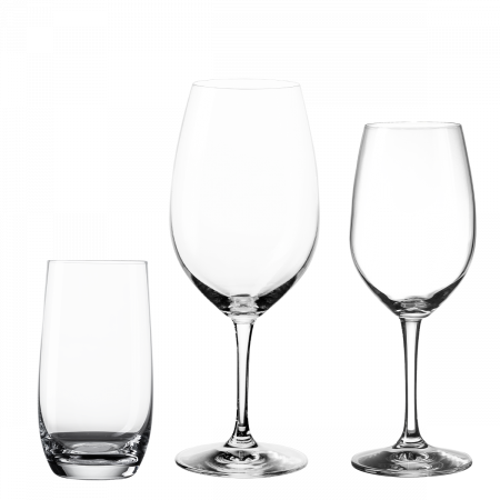 Starterset Gläser 18 Stück - Benu Basic Premium Glas Lunasol