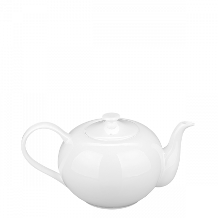 Porzellan-Teekanne weiß 1,2 l - Premium Platinum Line