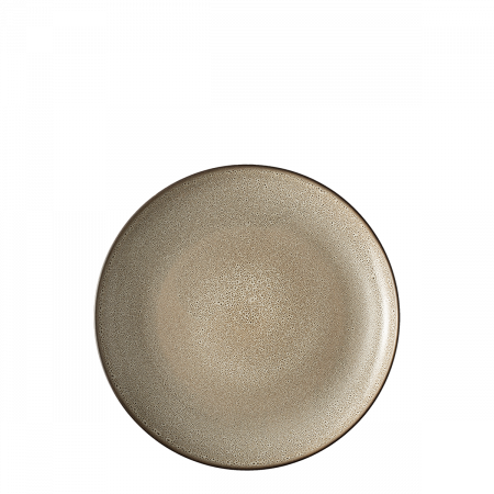 Teller flach Coupe 21 cm Set 4-tlg Elements Stone