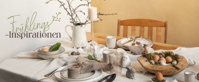 Frühlingsinspirationen: So decken Sie den Tisch im „Boho-Minimalismus“-Stil