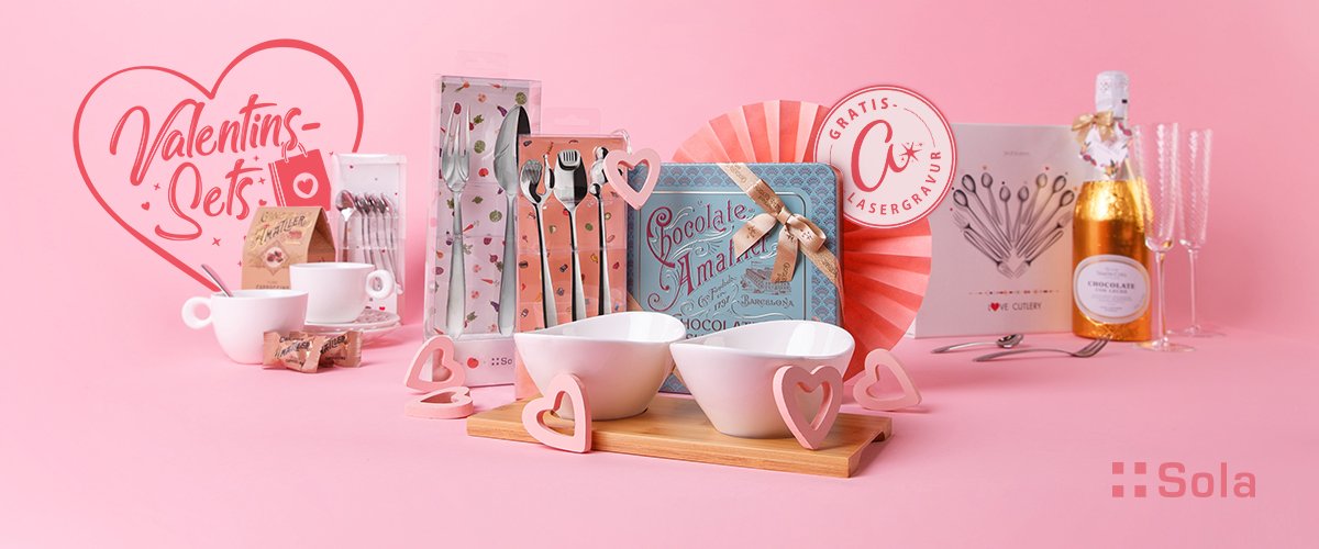 Liebe verbindet. Geschenke unterscheiden.