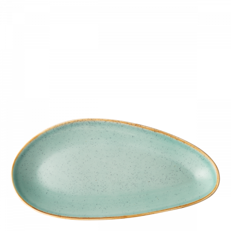 Platte oval 41 cm - Gaya Sand türkis Lunasol