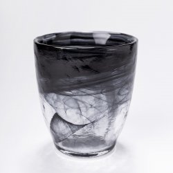 Glas-Set schwarz 25 tlg. - Elements Glass