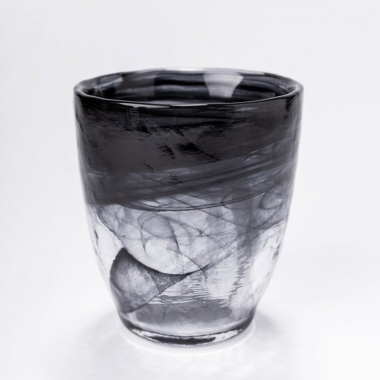 Glas-Set schwarz 25 tlg. - Elements Glass
