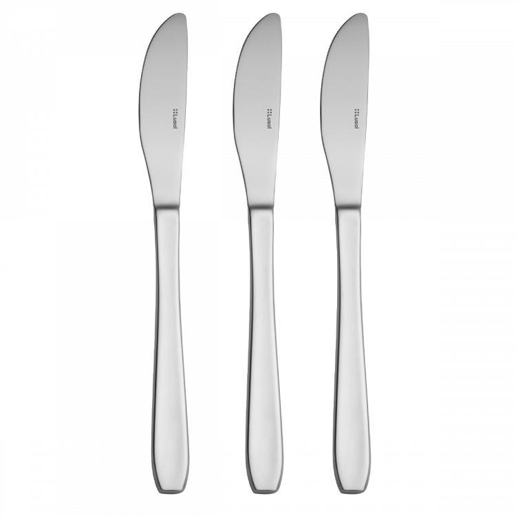 Tafelmesser 3er Set Europa II CR poliert
