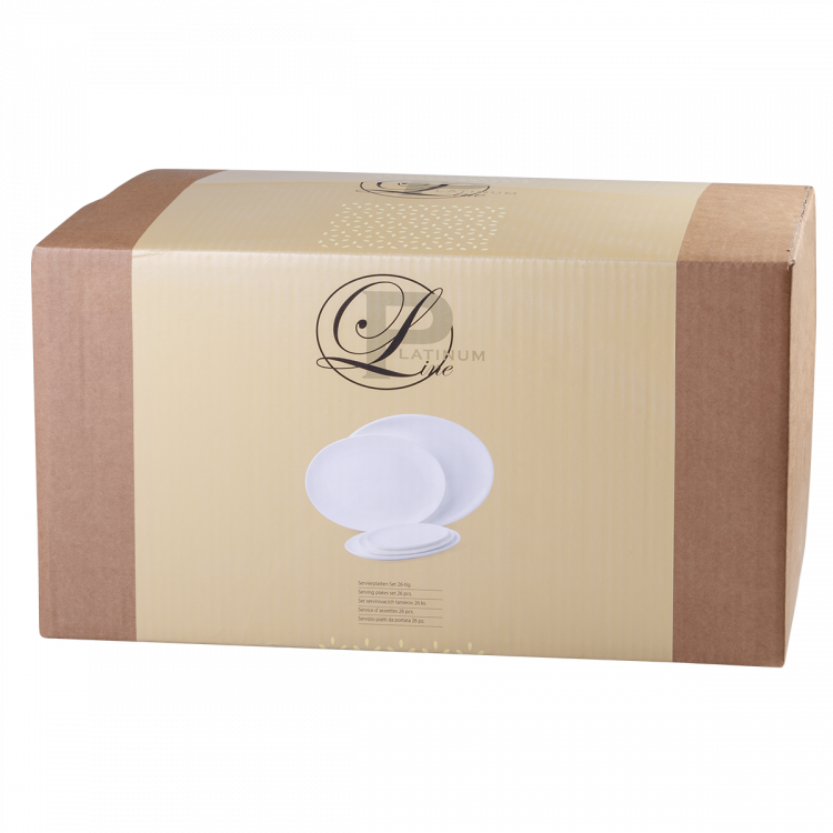 Tellerset 26-tlg.– Premium Platinum Line