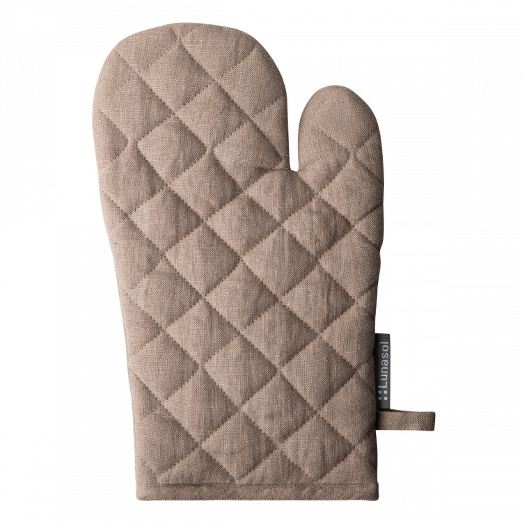 Ofenhandschuh 19 x 32 cm Bronze - Gaya Ambiente