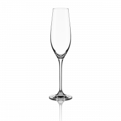 Gläser Champagner 210 ml 6-tlg. Set - Premium Glas Crystal