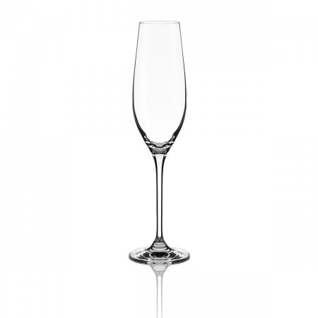 Gläser Champagner 210 ml 6-tlg. Set - Premium Glas Crystal