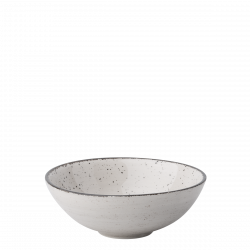 Bowl ø15 cm H: 5.5 cm - Gaya Atelier light grey speckled