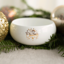 Müslischale 10 cm - Premium Platinum Line Merry Christmas