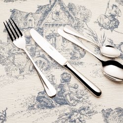 Besteckset 24 tlg. Baguette Original – Tafelmesser mit kurzer Klinge