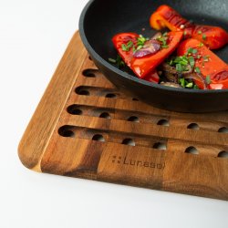 Untersetzer Akazie 20 x 20 cm - FLOW Wooden