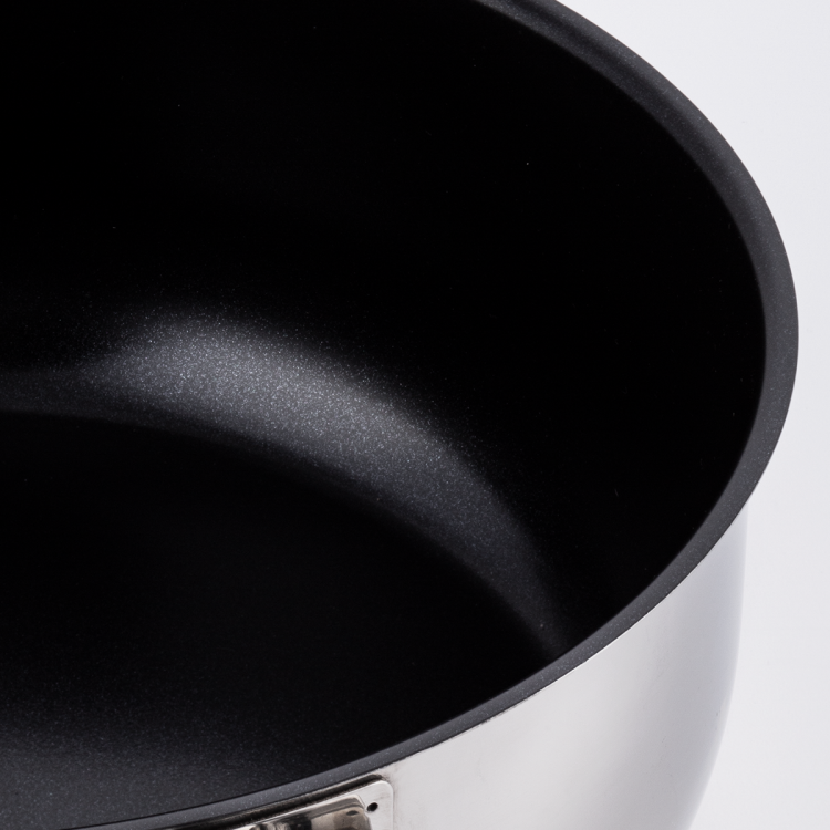 Stielkasserolle ø 16 cm, H: 7.5 cm ohne Deckel Saturn Lunasol