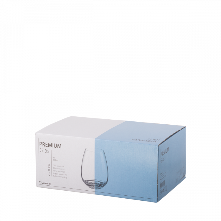 Gläser Tumbler 330 ml 6-tlg. Set - Premium Glas Crystal