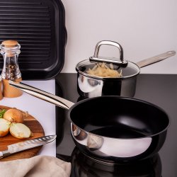 Sauteuse ø 20 cm, H: 7 cm ohne Deckel Saturn Lunasol