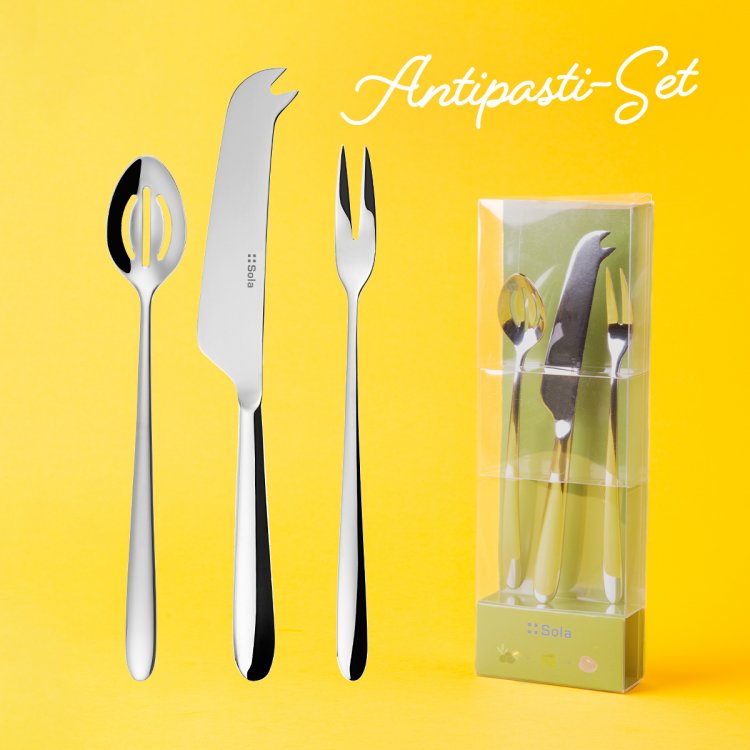 Antipasti-Set 3-tlg. – Alpha poliert