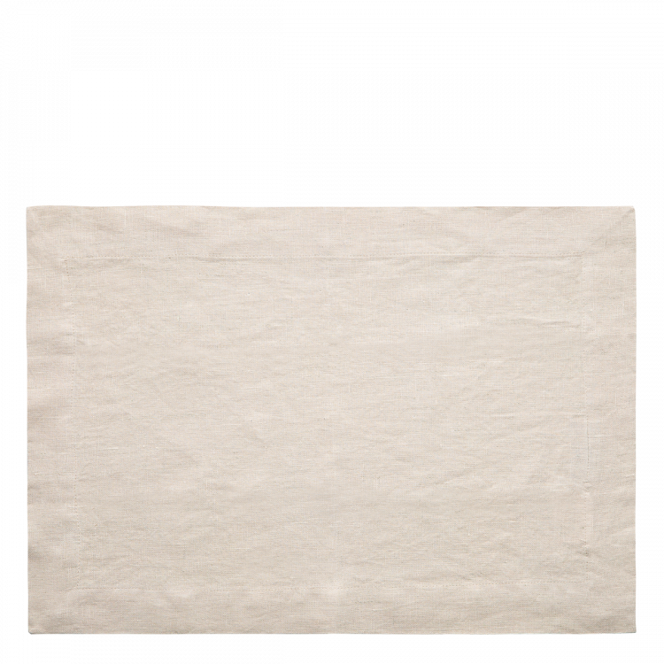 Stoff-Tischset 35 x 50 cm Kalk - Gaya Ambiente